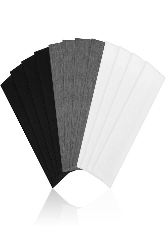 DiyJibb Headbands for Women - 12Pcs Non-Slip Cotton Cloth Headbands for Women's Hair Accessories,Fashion Sports Hair Bands & Ties,Soft Fabric for Yoga,Running,Workout - Image 1